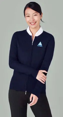 Centrecare Staff Women’s 2-way Zip Cardigan LC3505 Biz Collection